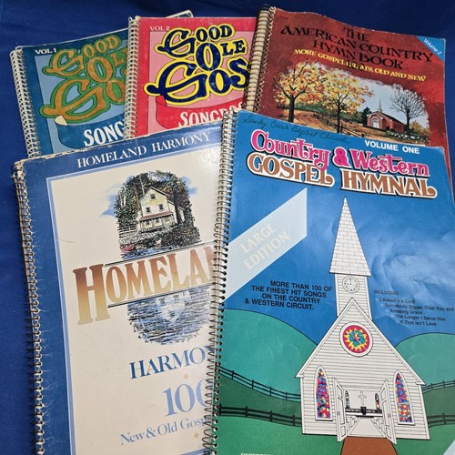 Vintage gospel songbook lot - lot, 5